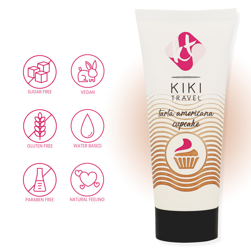 Lubrifiant Baza Apa KIKI TRAVEL Cupcake lubricant 50 ml [9]
