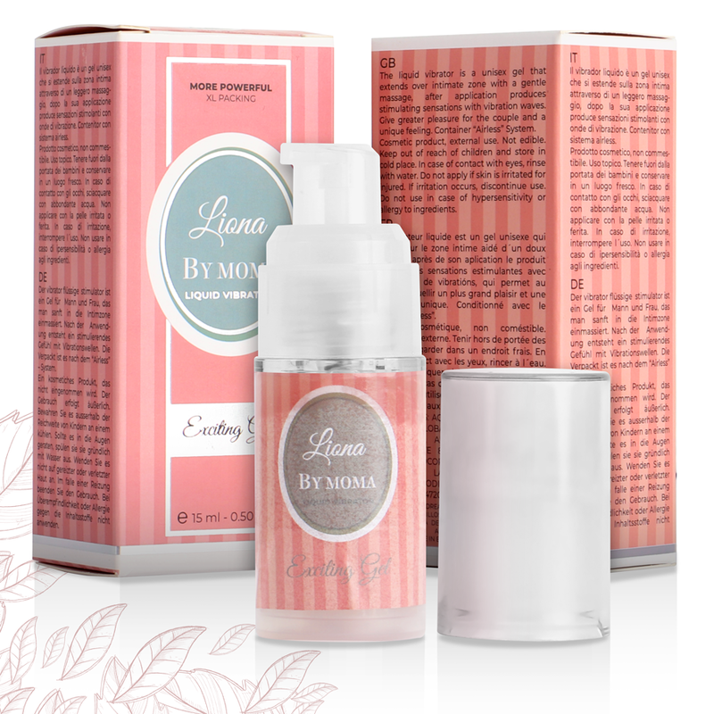 Gel Lichid Vibrant Liona By MOMA Liquid vibrator exciting gel 15 ml [2]