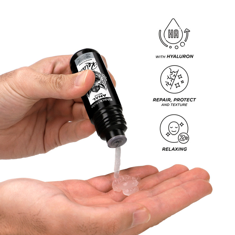 Lubrifiant Anal Black Hole Anal Repair Water Based Relax With Hyaluron 30 ml [4]