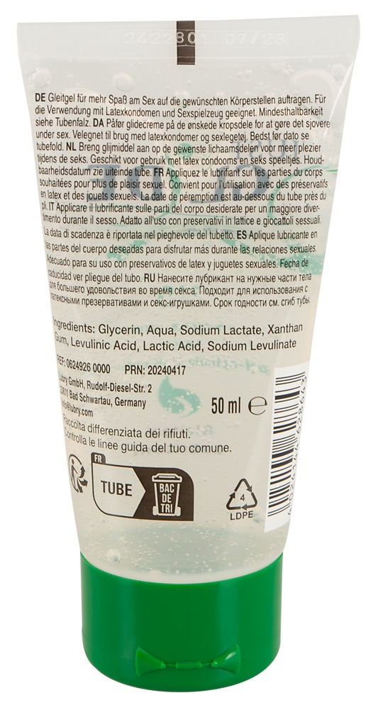 Lubrifiant Baza Apa Vaginal Just Glide Bio 50/200 ml [2]