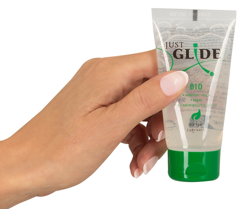 Lubrifiant Baza Apa Vaginal Just Glide Bio 50/200 ml [3]