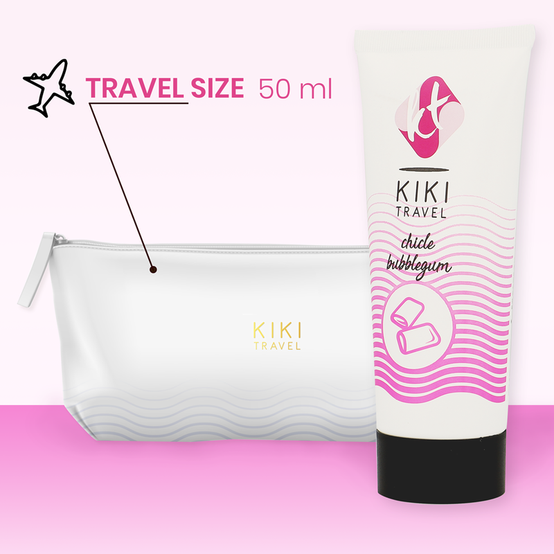 Lubrifiant Baza Apa KIKI TRAVEL Bubblegum lubricant 50 ml [2]