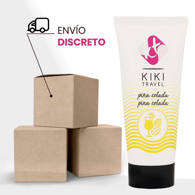 Lubrifiant Baza Apa KIKI TRAVEL Pina colada lubricant 50 ml [4]