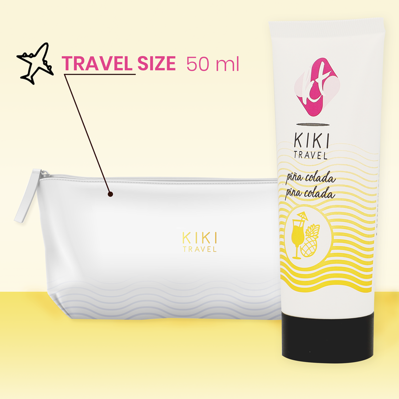 Lubrifiant Baza Apa KIKI TRAVEL Pina colada lubricant 50 ml [9]