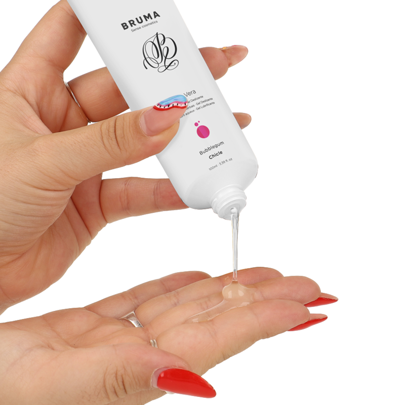 Lubrifiant Bruma Aloe vera sliding gel bubblegum flavor 100 ml [5]