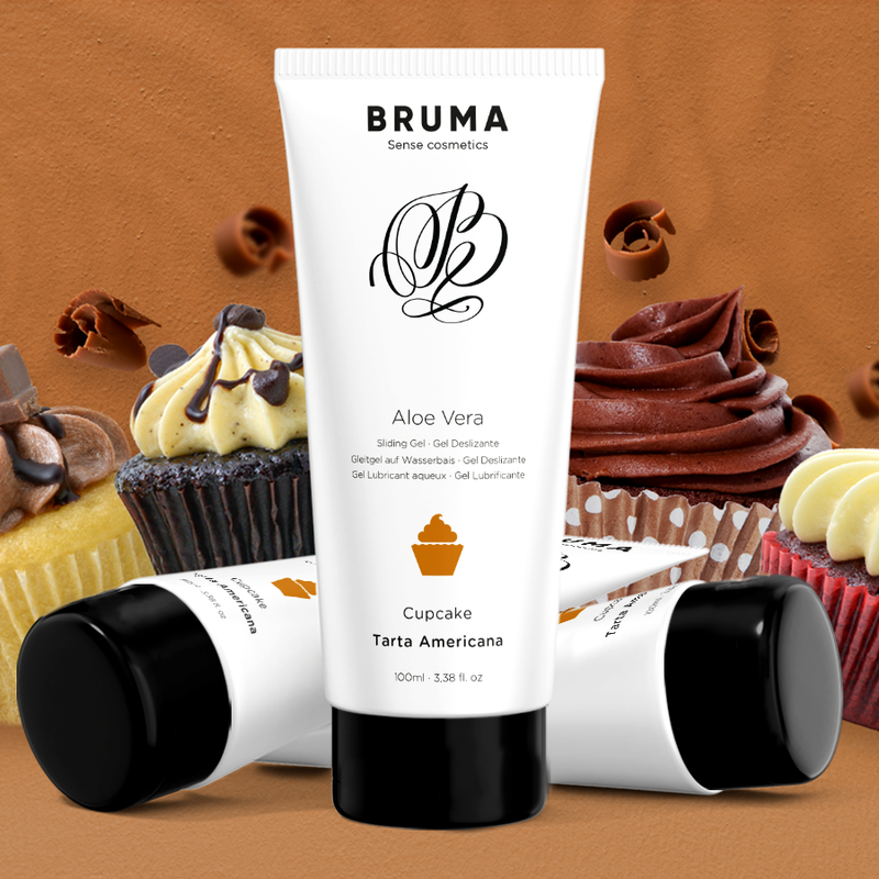 Lubrifiant Bruma Aloe vera sliding gel cupcake flavor 100 ml [5]