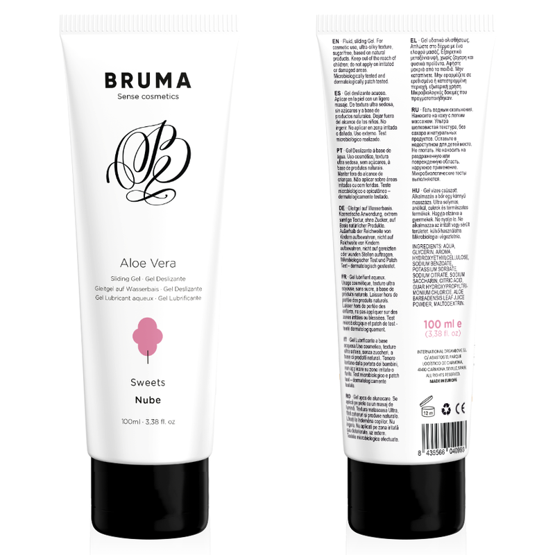 Lubrifiant Bruma Aloe vera sliding gel sweets flavor 100 ml [5]
