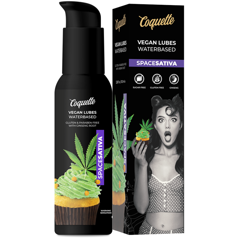 Lubrifiant Coquette Chic Desire Premium experience 100 ml vegan lubes space sativa [2]