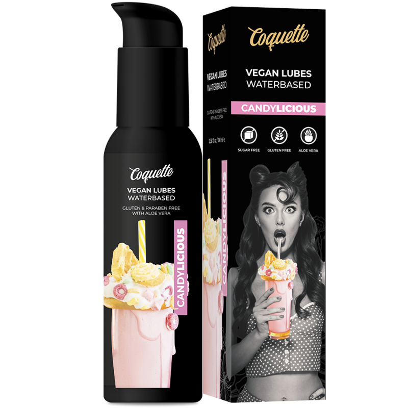 Lubrifiant Baza Apa Coquette Chic Desire Premium experience 100ml vegan lubes candylicious [2]