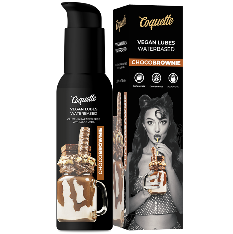 Lubrifiant Coquette Chic Desire Premium experience 100ml vegan lubes chocobrownie [3]