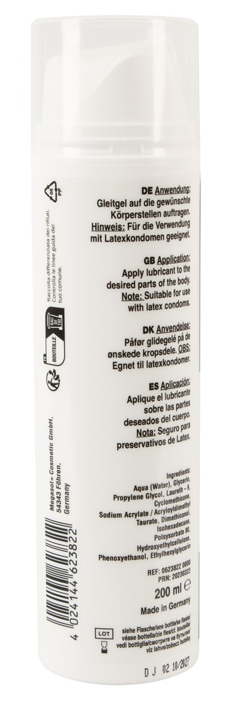 Lubrifiant Vaginal Anal Gel Vegan Baza Apa Fisting Relax 200 ml [3]