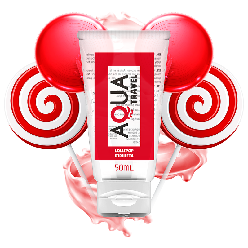 Lubrifiant Vaginal Acadea TravelAqua Lollipop Flavour Waterbased Lubricant 50 ml [1]