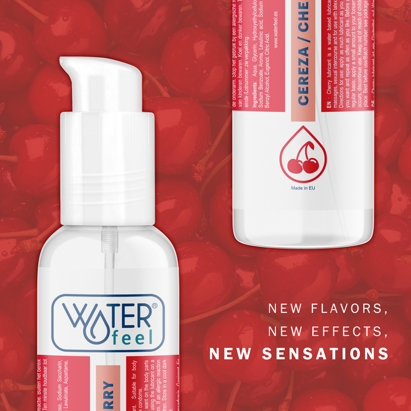 Lubrifiant Vaginal Cirese Waterfeel Cherry Lubricant 175 ml [4]