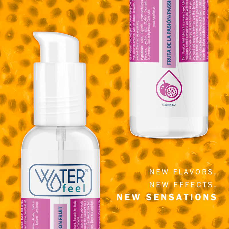 Lubrifiant Vaginal Fructul Pasiunii Waterfeel Passion Fruit Water Based Lubricant 175 ml [2]