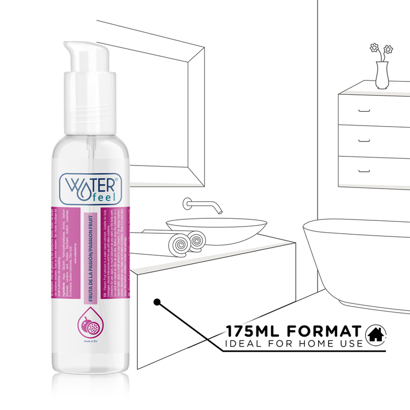 Lubrifiant Vaginal Fructul Pasiunii Waterfeel Passion Fruit Water Based Lubricant 175 ml [3]