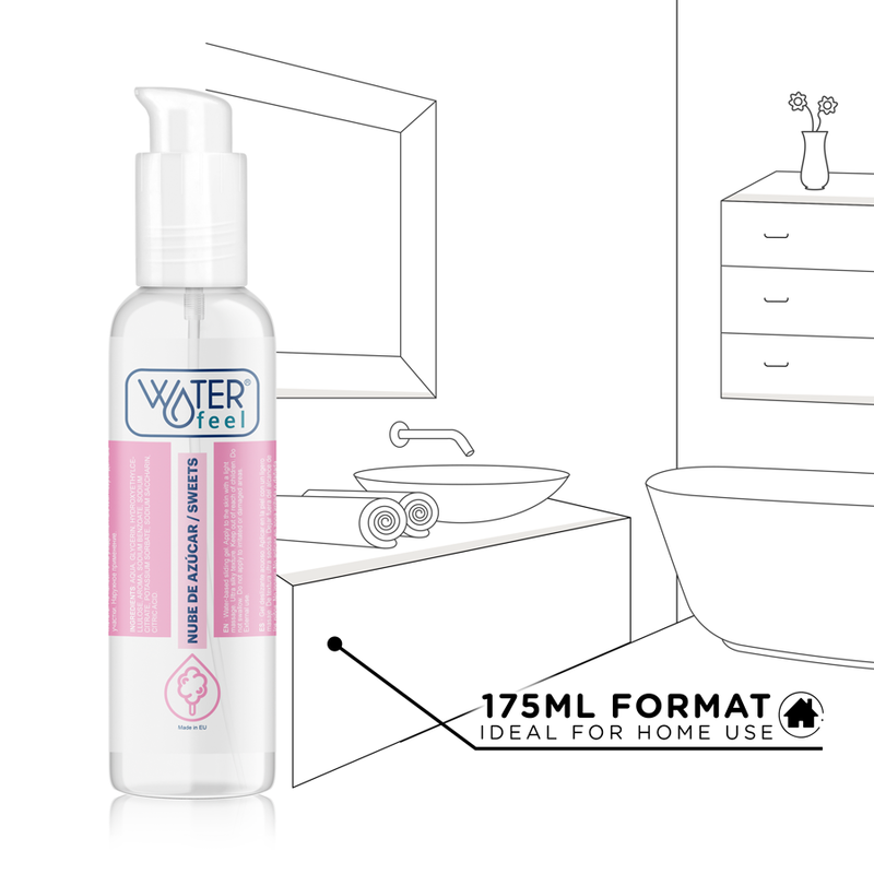 Lubrifiant Vaginal Vata Zahar Waterfeel Sugar Cloud Lubricant 175 ml [2]