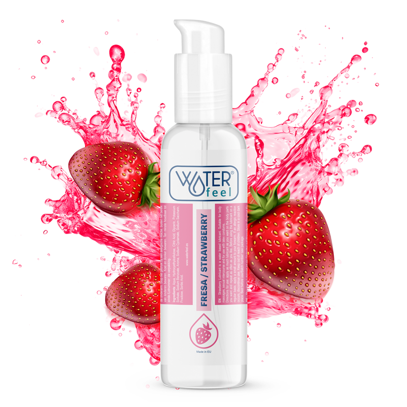 Lubrifiant Vaginal Capsuni Waterfeel Strawberry Water Based Lubricant 175 ml [1]