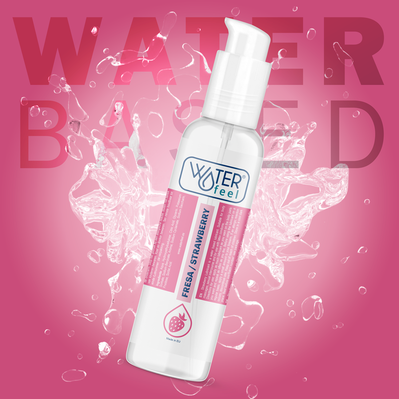 Lubrifiant Vaginal Capsuni Waterfeel Strawberry Water Based Lubricant 175 ml [6]