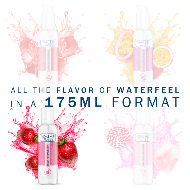 Lubrifiant Vaginal Capsuni Waterfeel Strawberry Water Based Lubricant 175 ml [5]