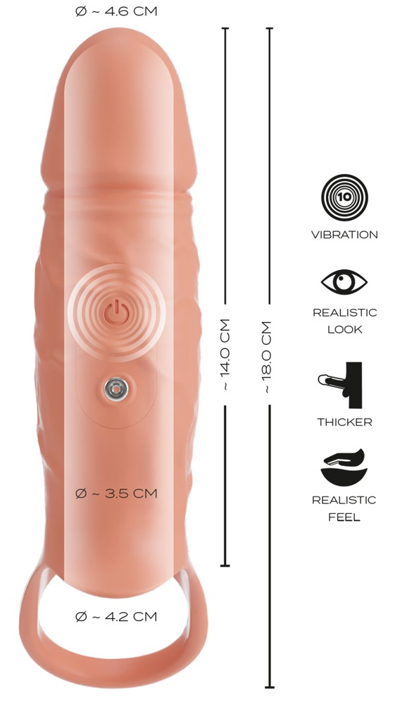 Manson Vibrator Penis RealSleeve Close Realistixxx [10]