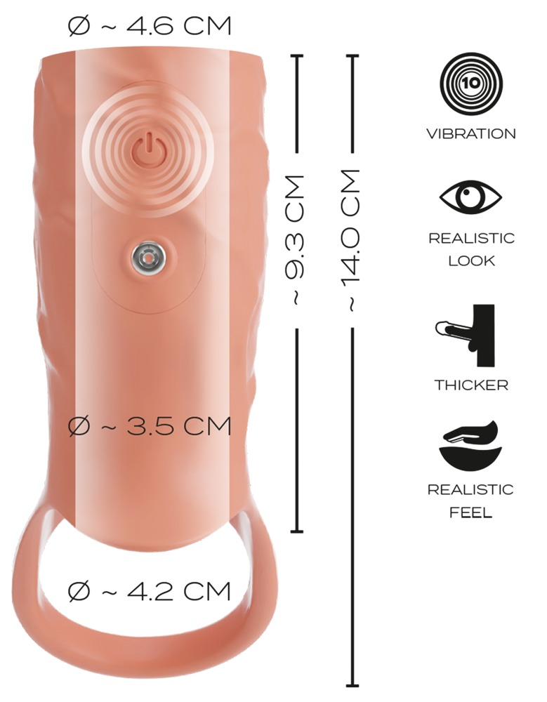 Manson Vibrator Penis RealSleeve Open Realistixxx [11]