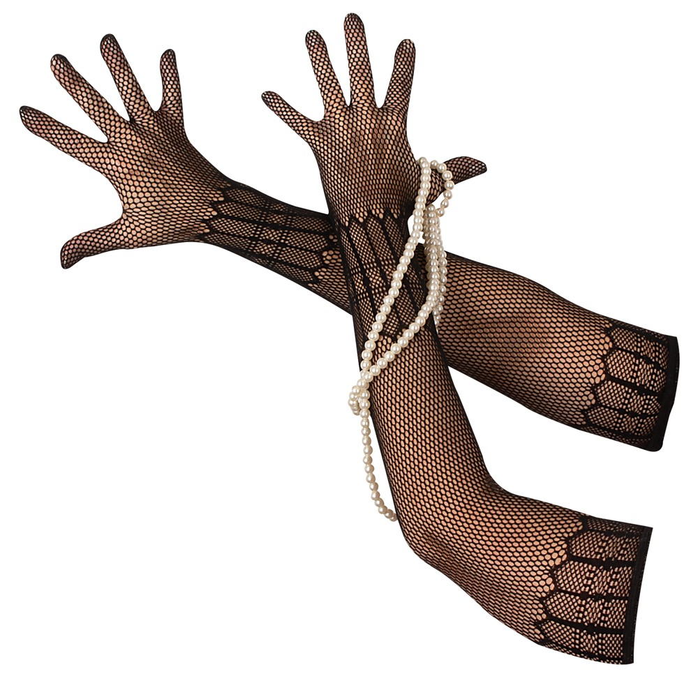 Manusi plasa elastica Cottelli ACCESSOIRES Net Gloves S-L [5]