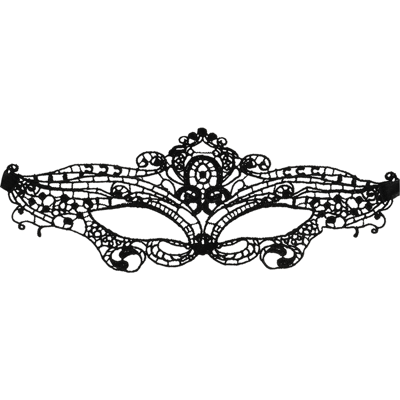 Masca Coquette Chic Desire Fine Black Lace Mask [6]