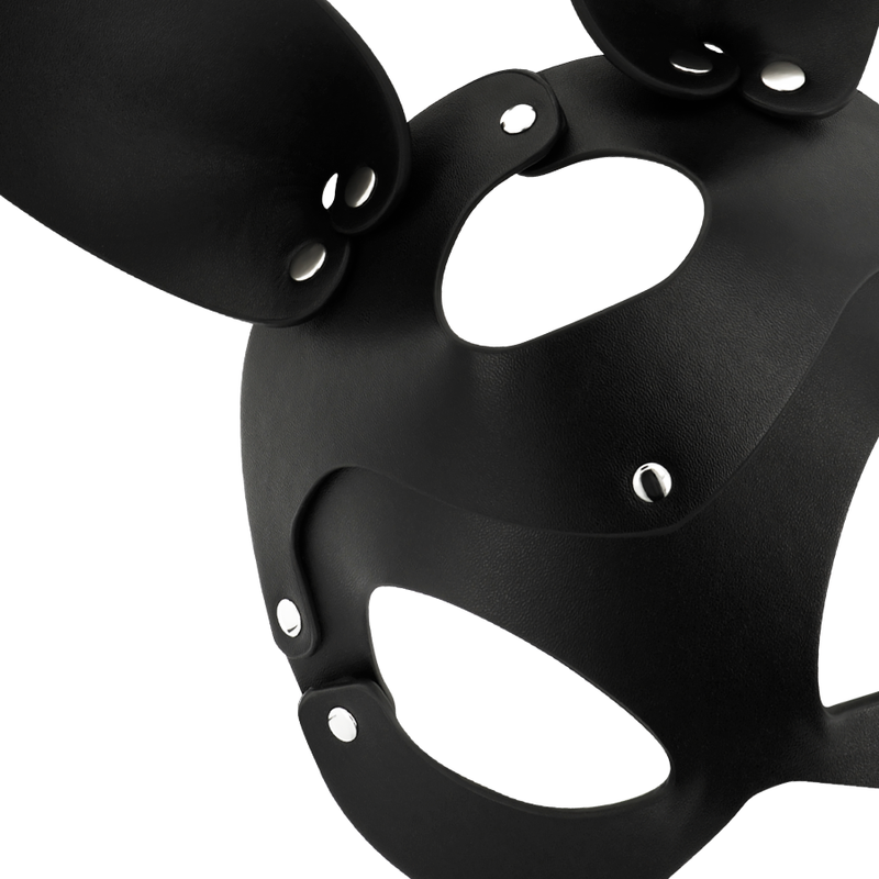 Masca Coquette Chic Desire Vegan Leather Mask With Rabbit Ears [4]