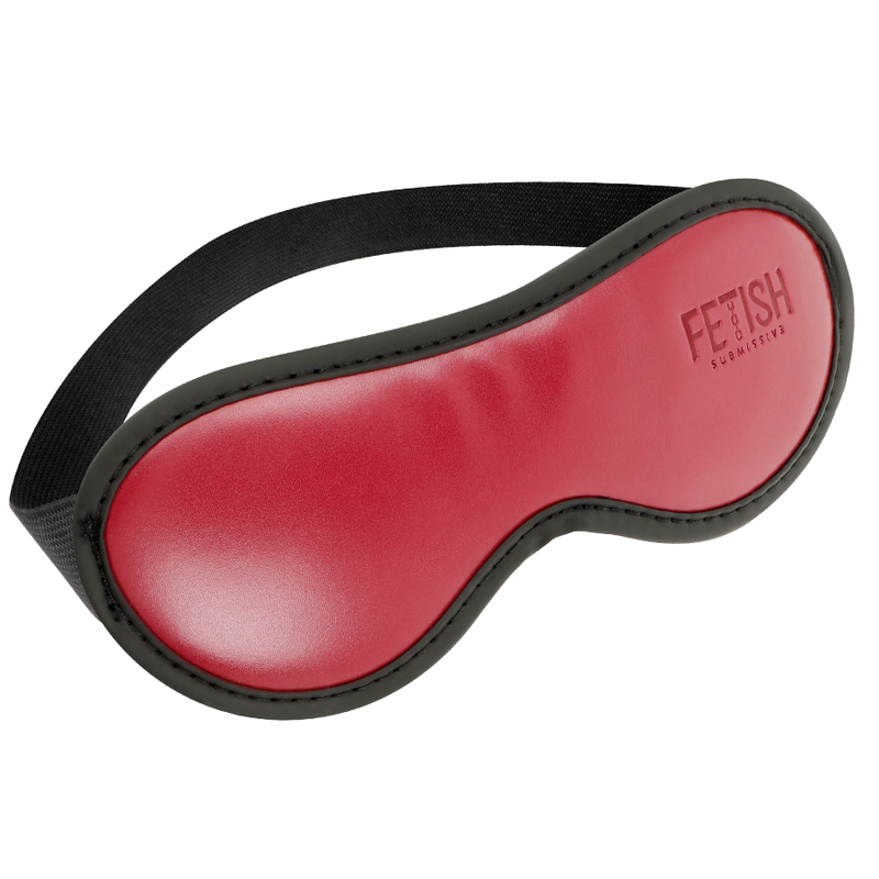 Masca Piele Rosie Fetish Submissive Vegan leather mask with neoprene lining [1]
