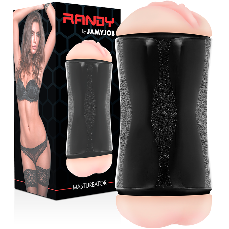 Masturbator Dublu Jamyjob Randy double hole masturbator vagina and anus [5]