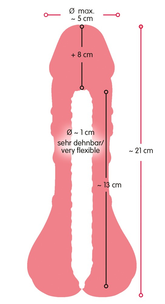 Masturbator Extensie Penis Nature Skin 2 in 1 Extension + Masturbator [9]