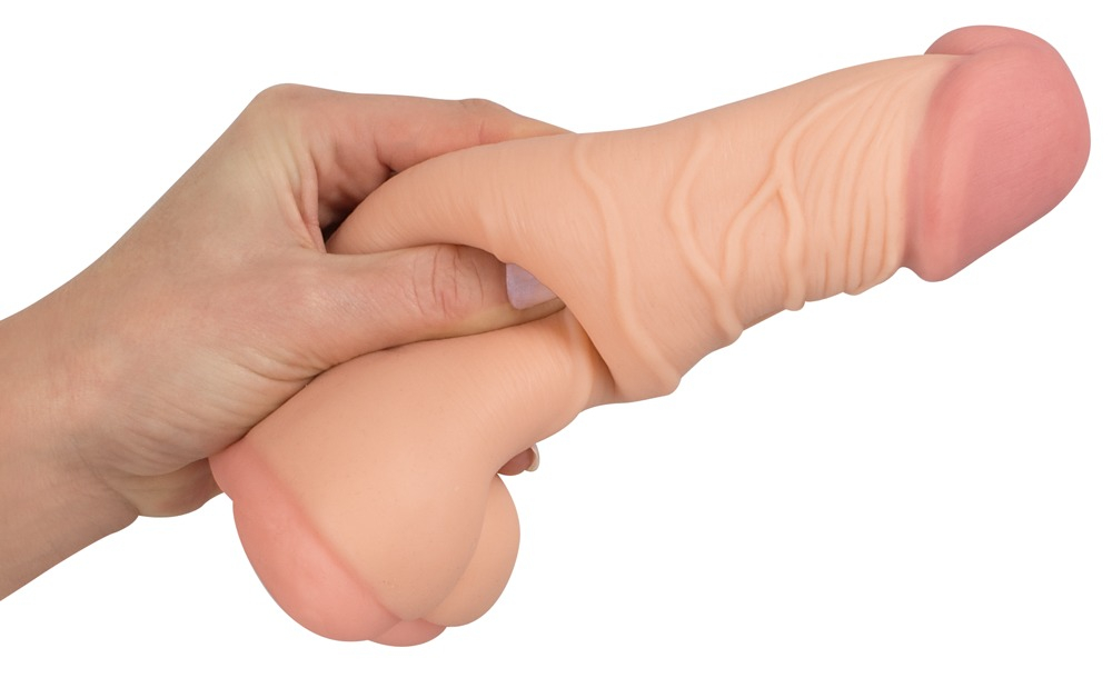Masturbator Extensie Penis Nature Skin 2 in 1 Extension + Masturbator [10]