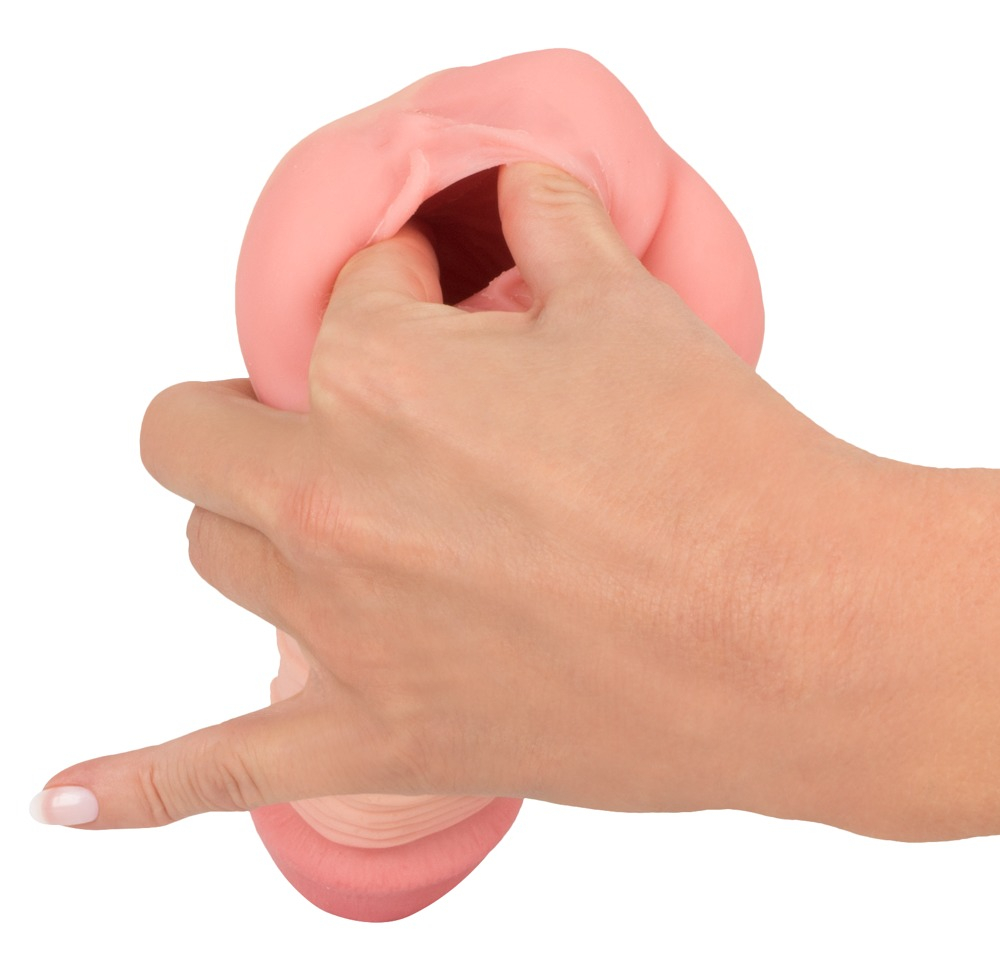 Masturbator Extensie Penis Nature Skin 2in1 Extension + Masturbator [6]