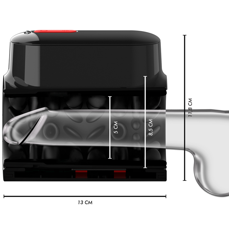 Masturbator Jamyjob Vortex Thrusting and 360 Rotate Tech Turbo Mode Masturbator [2]