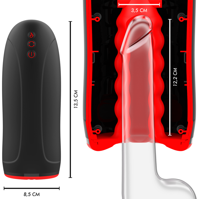 Masturbator Vibratii Jamyjob Swing-r Heating Effect Swing Tech and Vibration Masturbator [6]