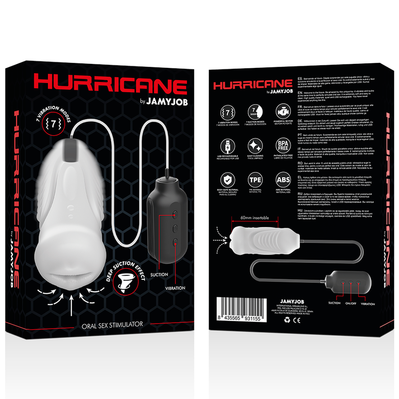 Masturbator Jamyjob Hurricane Oral Sex Stimulator [6]
