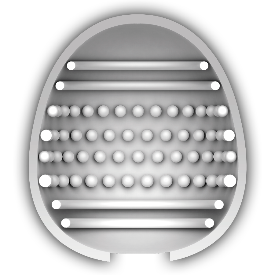 Masturbator Ou Barbati Jamyjob Egg masturbator red edition discrett [4]
