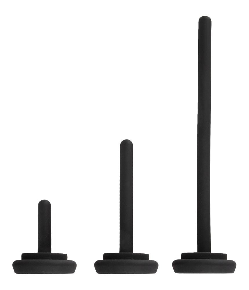 Masturbator Vibratii Penis Rebel Glans Vibrator with 3 attachable Dilators [13]