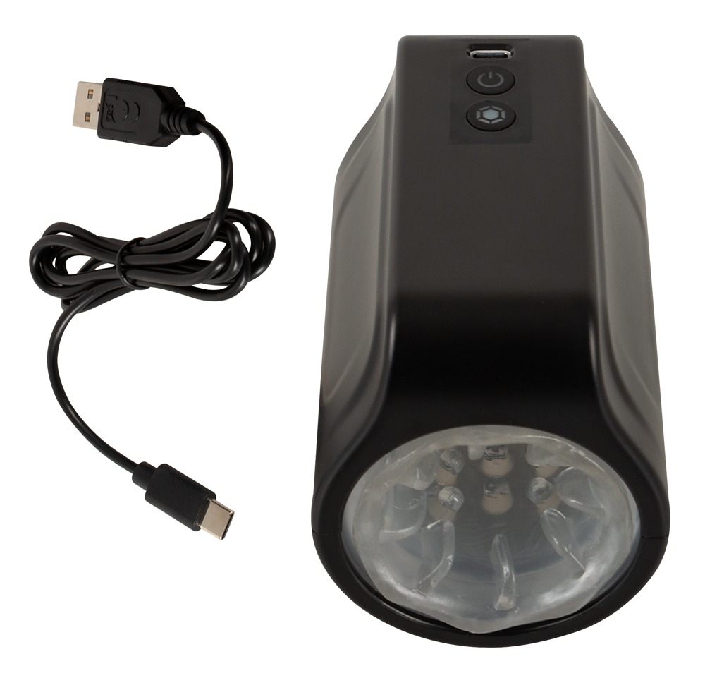 Masturbator Vibratii Penis Rebel Rotating Masturbator [11]