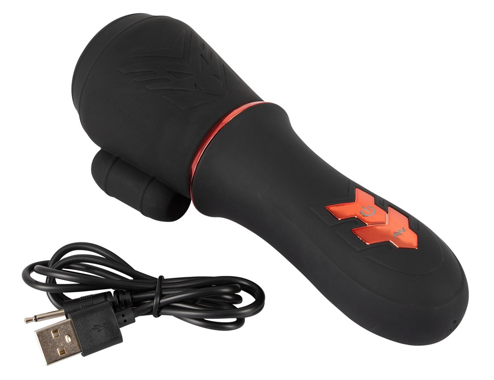 Masturbator Vibratii Penis Rebel Glans Masturbator 2 Motors [12]