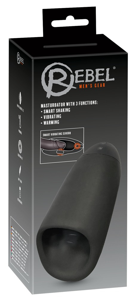 Masturbator Vibratii Penis Rebel Masturbator 3 Functions [11]