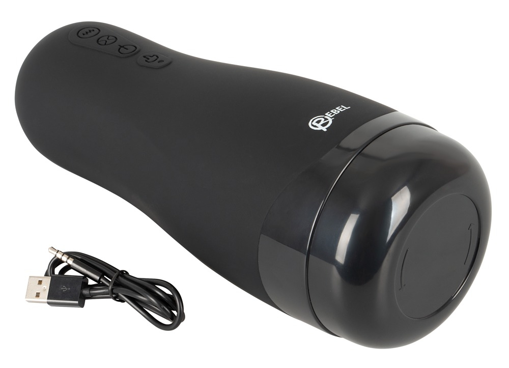 Masturbator Vibratii Penis Rebel Masturbator with 3 Functions [10]