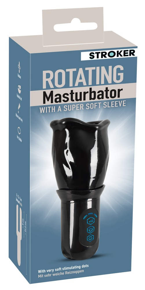 Masturbator Vibratii Penis Stroker Rotating Masturbator [12]