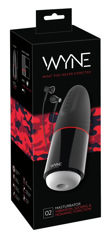 Masturbator Vibratii Penis WYNE Masturbator 02 [14]