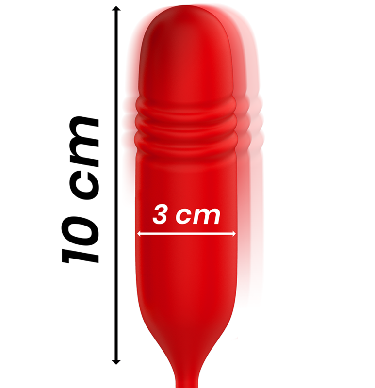 Vibrator MIA toscana double pleasure wand up and down [4]