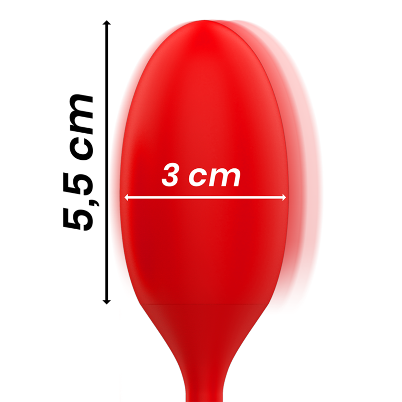 Vibrator MIA Toscana double pleasure wand vibrating egg [5]