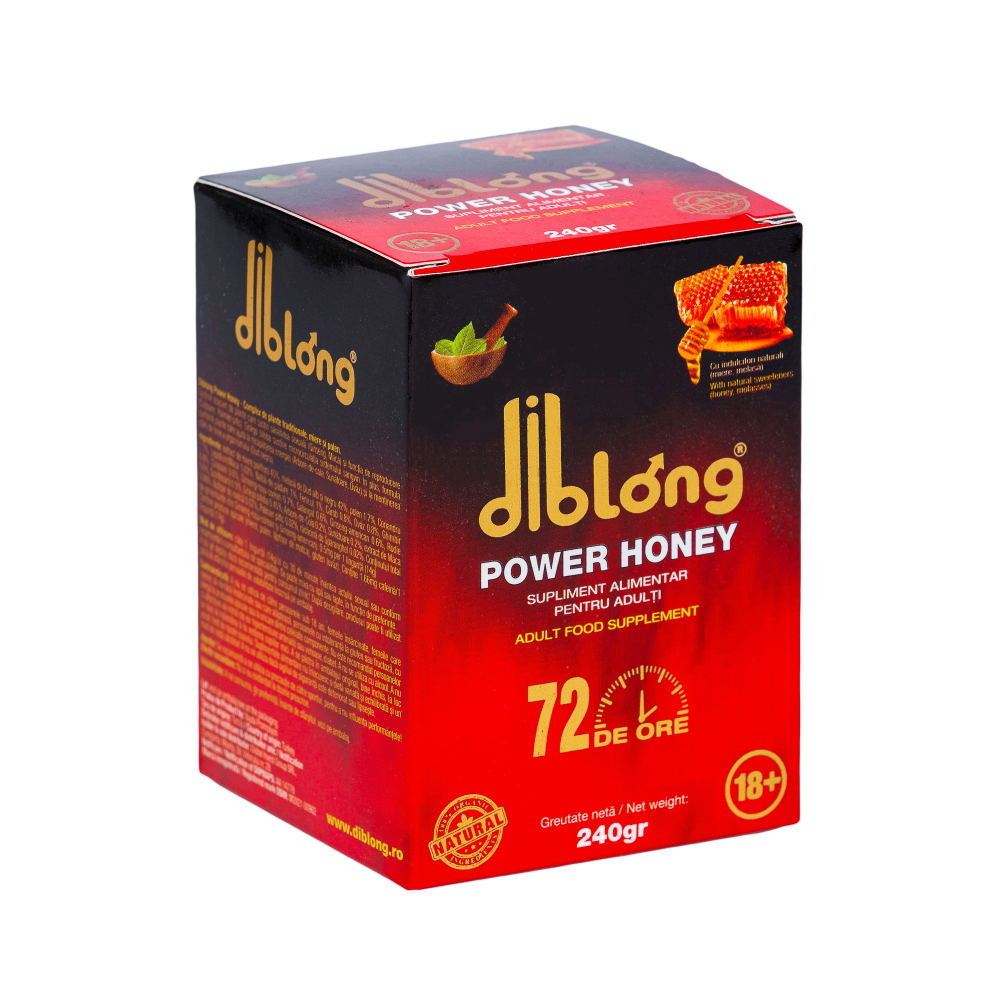 Miere Afrodisiac Premium Concentrat Potenta Erectie Anti Ejaculare Precoce Unisex Diblong Power Honey Pentru Cresterea Libidoului 100% Natural 240 g [4]