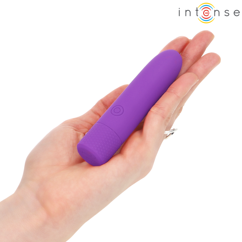 Mini Vibrator Intense Symone usb rechargeable vibrating bullet 8 vibrations 10 x 2.2 cm [2]