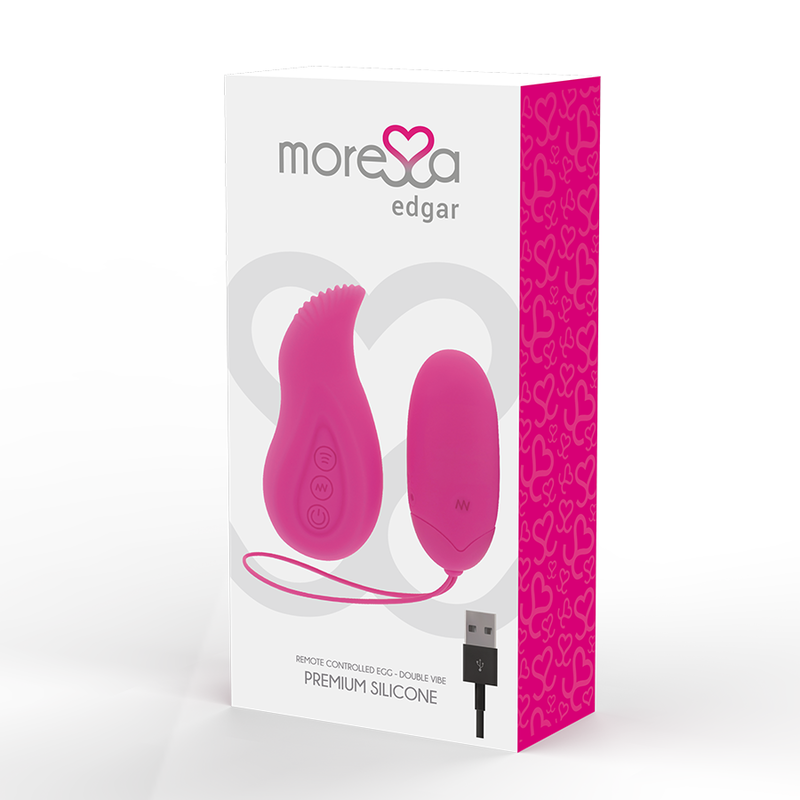 Vibrator Moressa Edgar premium silicone remote control [2]