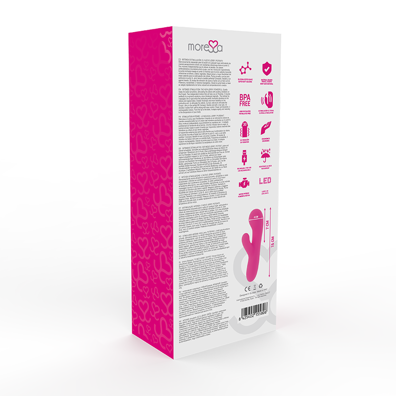 Vibrator Moressa Jerry premium silicone rechargeable [4]